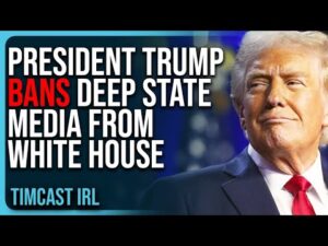 Trump BANS Deep State Media From White House, Claim Only THEY Can Be Trusted In LAUGHABLE Response