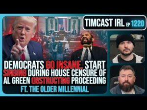 Democrats SHUT DOWN Congress Blocking Censure Of Al Green, OBSTRUCT House w/Joe Redden | Timcast IRL