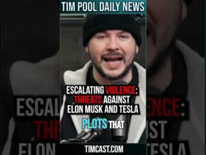 Escalating VIOLENCE: THREATS Against Elon Musk and Tesla #shorts