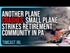 ANOTHER PLANE CRASHES, Small Plane STRIKES Retirement Community In PA