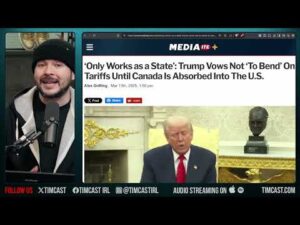 Trump Says HE WANTS CANADA, Refuses To Drop Tariffs, Trudeau Says Trump Will Destroy &amp; Annex Canada