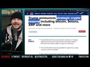 Trump CRYPTO RESERVE IS HERE, XRP, ADA, BTC Prices SKYROCKETING, Democrats Claims Trump IS SCAMMING