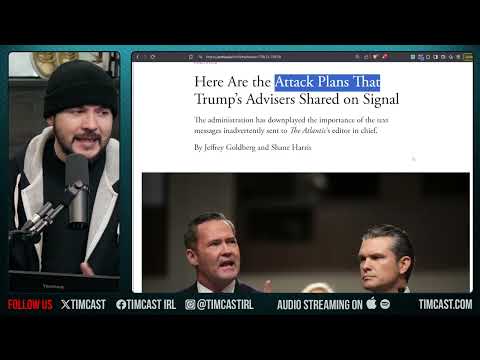 Trump 'WAR PLANS' LEAKED By Atlantic Journalist And... ITS NOTHING