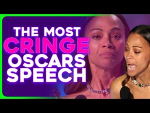 Zoe Saldana's CRINGE Outburst at The Oscars