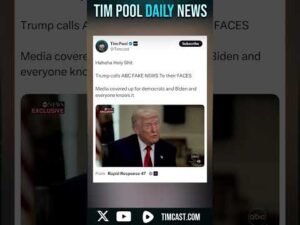 Trump Calls ABC FAKE NEWS To Their FACES #shorts #trump