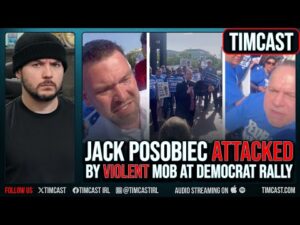Violent Democrat MOB ATTACKS Jack Posobiec At Rally, Democrat Rep Jamie Raskin Accused Of INCITEMENT