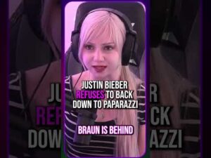 Justin Bieber REFUSES To Back Down To Paparazzi #shorts
