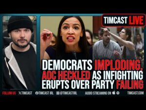 Democrats IN CHAOS, AOC Heckled As Prominent Liberals Says PURGE The FAR LEFT Amid Polling DROP