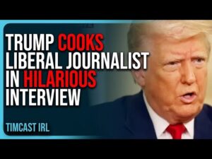 Trump COOKS Liberal Journalist In HILARIOUS Interview, Says ‘YOU’RE FAKE NEWS’