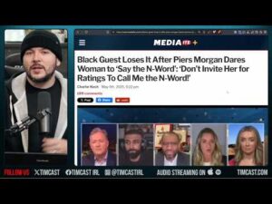 Piers Morgan Panel BLOWS UP After Piers Tells Woman TO SAY SLUR On Show, Black Guest LOSES IT