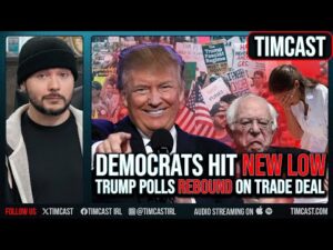 Democrats Hit NEW LOW In Polls As Trump REBOUNDS On MASSIVE UK Trade Deal