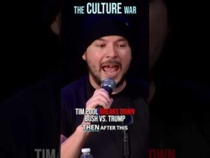 Tim Pool BREAKS DOWN Difference Between Bush And Trump