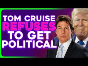 Tom Cruise IGNORES Politics During 'Mission Impossible' Promo Tour