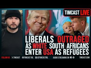 Liberals OUTRAGED As White South Africans Enter US As Refugees PROVING They're RACIST Against Whites