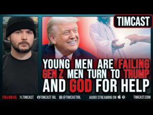 Young Men ARE FAILING, Men Turn To Trump And GOD For Help