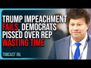 Trump Impeachment FAILS, Democrats PISSED Over Rep WASTING TIME
