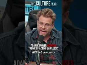 Adam Conover ACCUSES Trump Of Acting Lawlessly