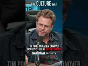 Tim Pool And Adam Conover Discuss Student DEPORTATIONS