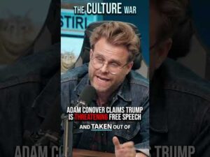 Adam Conover Claims Trump Is THREATENING Free Speech