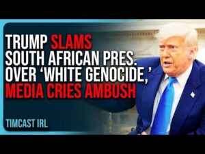 Trump SLAMS South African Pres. Over “White Genocide,” Liberal Media CRIES AMBUSH