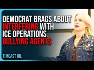 Democrat BRAGS About INTERFERING With ICE Operations, BULLYING Agents