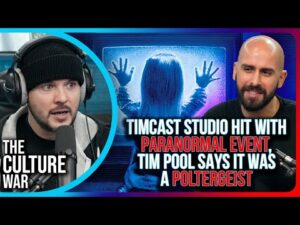 Timcast Studio Hit With PARANORMAL EVENT, Tim Pool Says It Was A POLTERGEIST