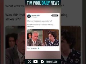Was Jordan Peterson Invited to be a Christian Debating Atheists?? #shorts