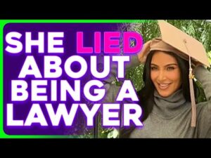 Kim Kardashian Wins Participation Trophy With FAKE Law School Graduation