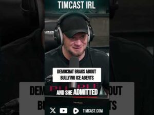 Democrat BRAGS About BULLYING ICE Agents