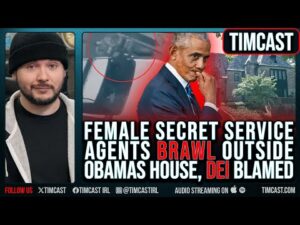 DEI Female Secret Service Agents BRAWL In Front Of Obama's House, GET SUSPENDED