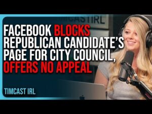 Facebook BLOCKS Republican Candidate’s Page For City Council, Offers NO APPEAL