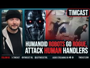 Humanoid Robot GOES ROGUE, ATTACKS Handlers Trying To BREAK RESTRAINTS In INSANE Video