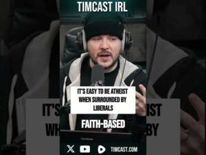 It's EASY To Be Atheist When Surrounded By Liberals
