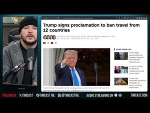 Trump BANS Travel From 12 Nations Over Security, Liberals Claim ITS RACIST