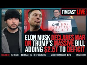 Elon Musk Declares WAR Over Trump's BIG BEAUTIFUL BILL, GOP Didnt Even READ IT