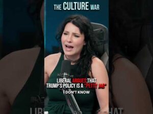 Liberal ARGUEST That Trump's Policy Is A &quot;PETTY JAB&quot;