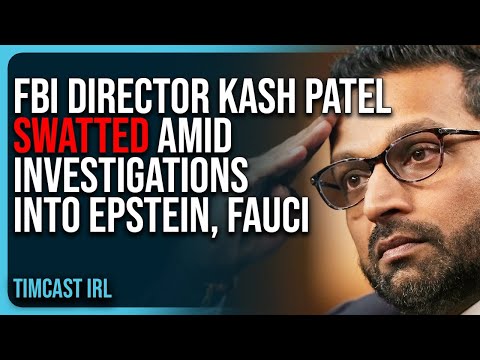 FBI Director Kash Patel SWATTED Amid Investigations Into Epstein, Fauci