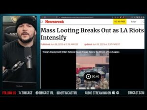 MASS LOOTING In LA Riots, Marines DEPLOY, Rioters SACK Apple Store In INSANE VIDEO, Trump Is RIGHT