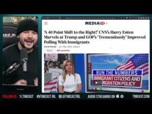 CNN Shocked AGAIN After Polls Show 40 POINT SWING To Trump On Immigration, Migrants LOVE TRUMP