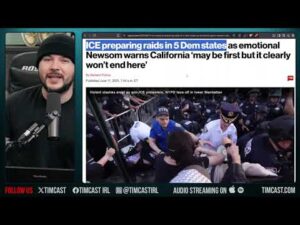 MARINES ARRIVE At LA Riots, Trump To Launch ICE Raids In 5 Democrat States, Dem Calls For CIVIL WAR