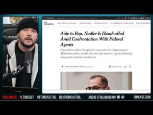 FEDS RAID Democrat Office For AIDING Rioters Staff DETAINED By ICE For Assaulting Officer
