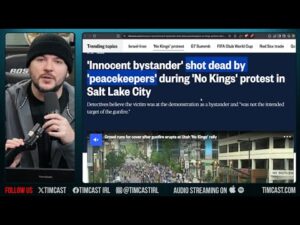 Liberal NO KINGS Organizers SHOT Innocent Man In Panic, Antifa Man ARRESTED, Left DEFENDS Shooters