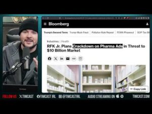 RFK Moves To BAN Big Pharma Ads, Trump HHS Wants To STOP Mass Spending By Big Pharmaceutical Corps