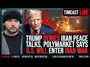 Trump DENIES Peace Talks With Iran, Polymarket Says US WILL Intervene, U.S. Strike IMMINENT