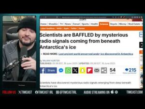 STRANGE SIGNALS Emerge From UNDER Antarctica, Scientists BAFFLED,  Could Lost Civilization Be UNDER