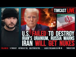 U.S. FAILED To Destroy Iran's Uranium, Russia Warns Iran WILL GET NUKES, WW3
