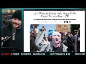 Leftist Anti-ICE Group HELPS Child Abuser Illegal Immigrant ESCAPE, The Left Is A Cult