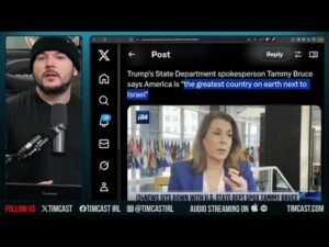 Trump State Department Calls Israel The GREATEST COUNTRY On Earth, Left AND Right ROAST Tammy Bruce