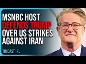 MSNBC Host DEFENDS Trump Over US Strikes Against Iran PROVING The Corporate Press LOVES WAR