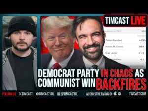 Democrat Party IN CHAOS As Communist Win BACKFIRES, NYC Market TANKING